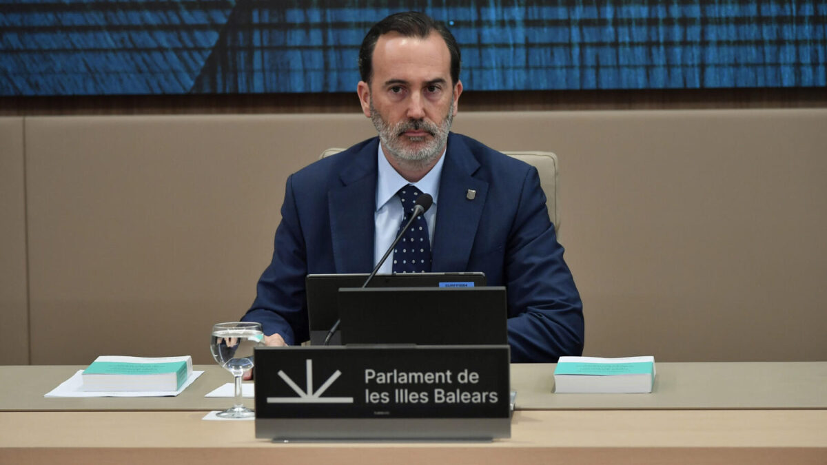 El presidente del parlamento balear, Gabriel Le Senne.