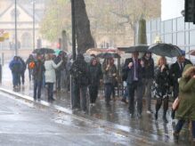 Lluvia - Sociedad