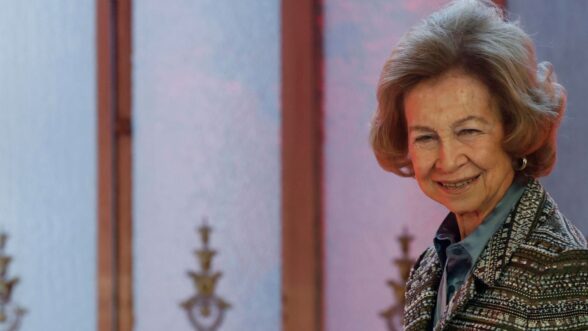 La Reina Sofía, durante la entrega de premios de la Fundación Mapfre