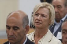 La actriz Ana Duato, en el banquillo de los acusados del juicio Nummaria por presunto fraude a Hacienda.