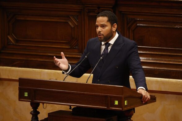 El secretario general de Vox, Ignacio Garriga