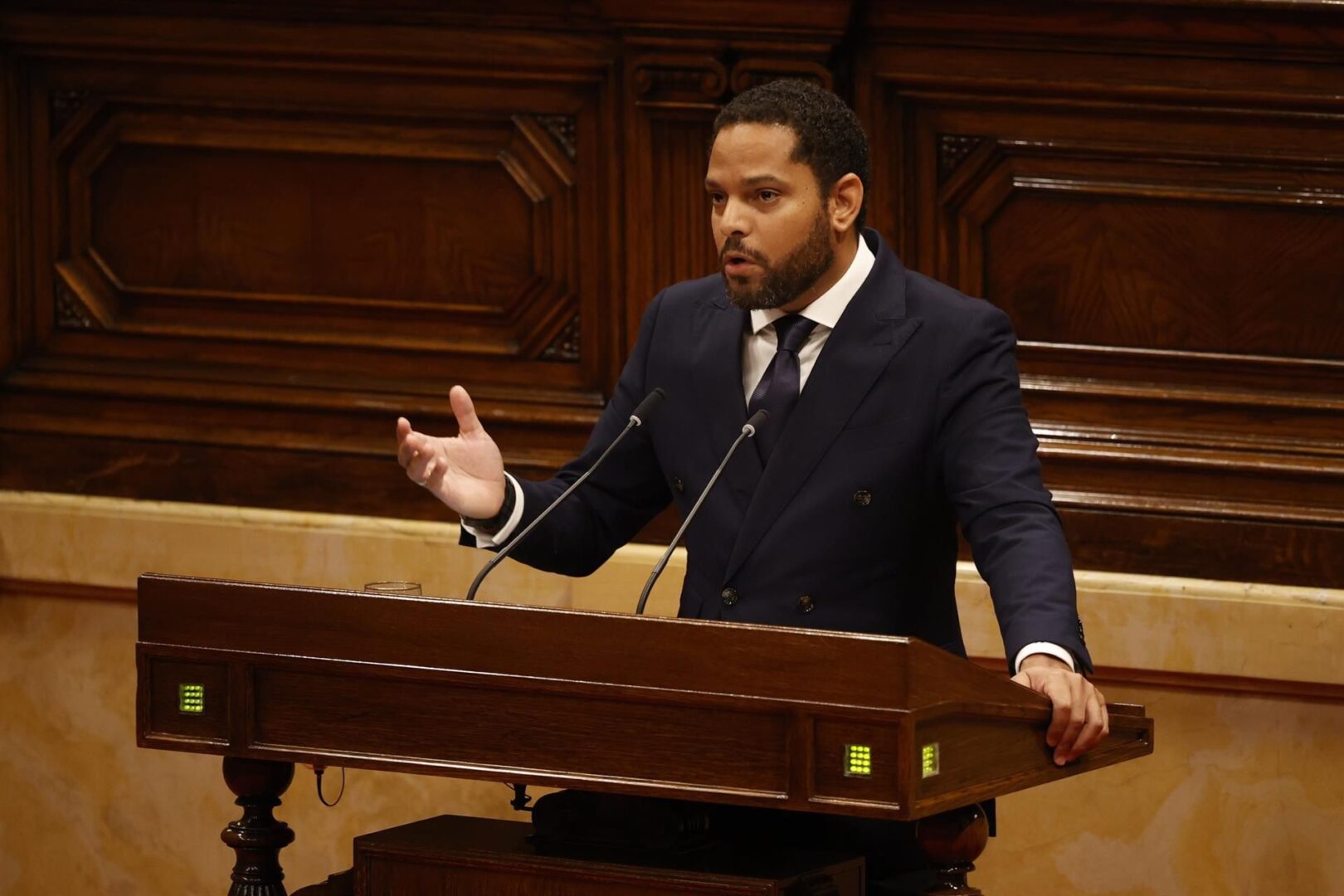 El secretario general de Vox, Ignacio Garriga