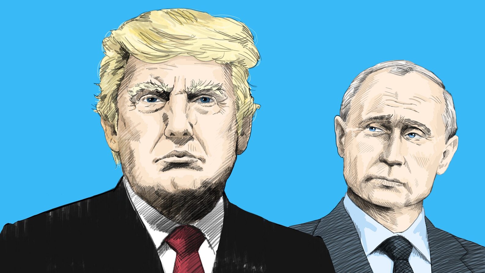 Donald Trump y Vladimir Putin - Internacional