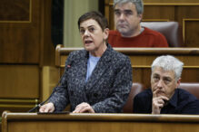 Representantes de Bildu en el Congreso.