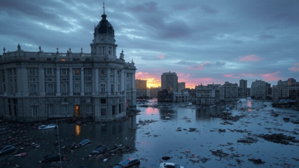 Inundación de Madrid - Sociedad