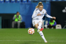 La futbolista Olga Carmona