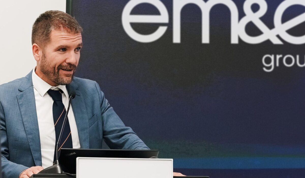 Javier Escribano, presidente de EM&E.