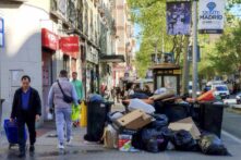 Huelga de basuras en Madrid - Sociedad