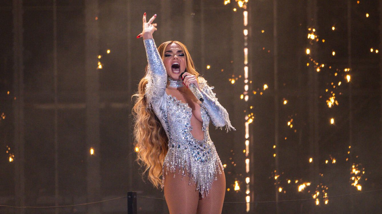 Melody, en la primera semifinal de Eurovisión 2025