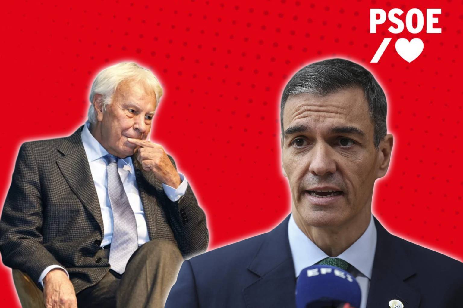 Felipe González y Pedro Sánchez - Política