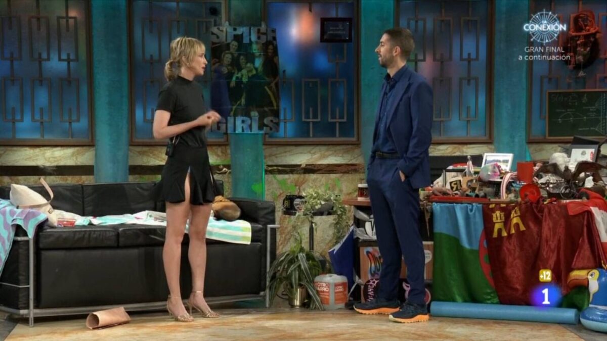 El especial 'regalo' de Ingrid García-Johnson a David Broncano