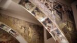 Una comisión de salvamento rescató los brillantes frescos del monasterio de Santa María (Villanueva de Sijena, Huesca), tras el incendio provocado por milicias anarquistas en agosto de 1936