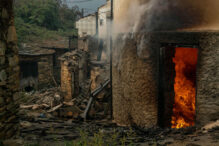 Incendios en Ourense