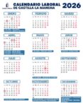 Calendario Laboral Castilla La Mancha En 2026 5 Puentes Y 14 Festivos calendario-laboral-castilla-la-mancha-en-2026-5-puentes-y-14-festivos