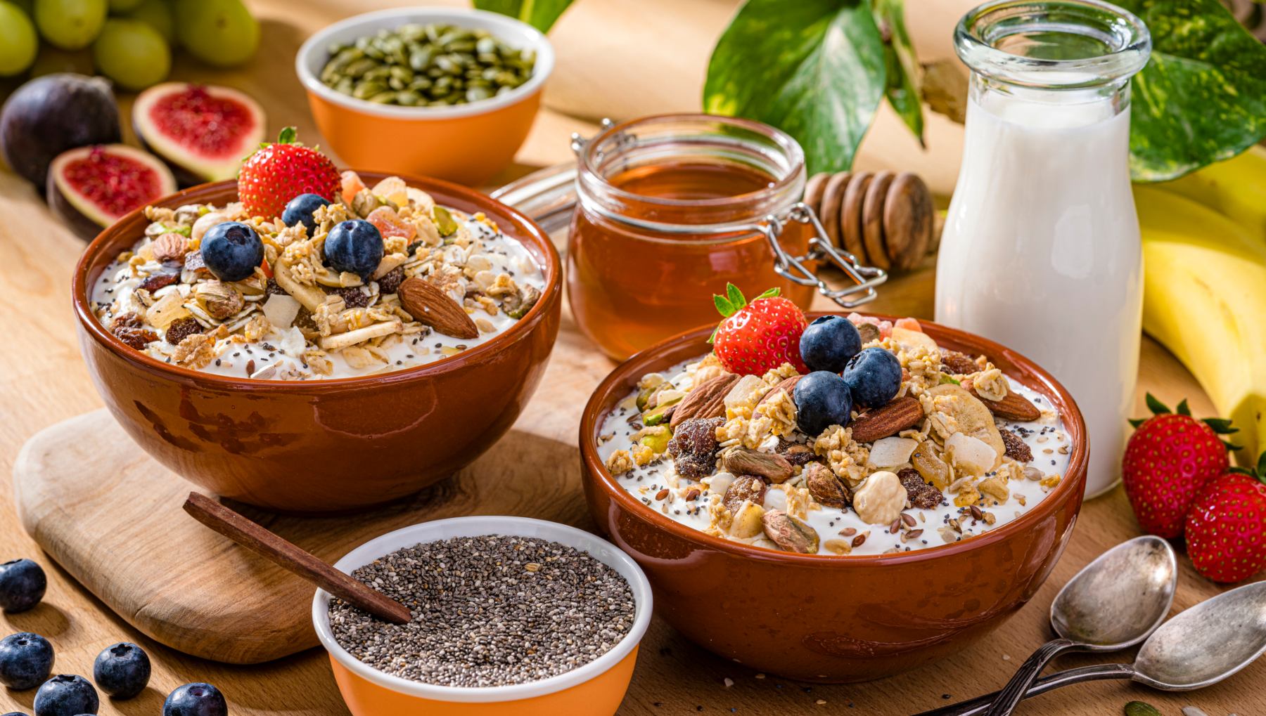 Un completo desayuno antiestrés