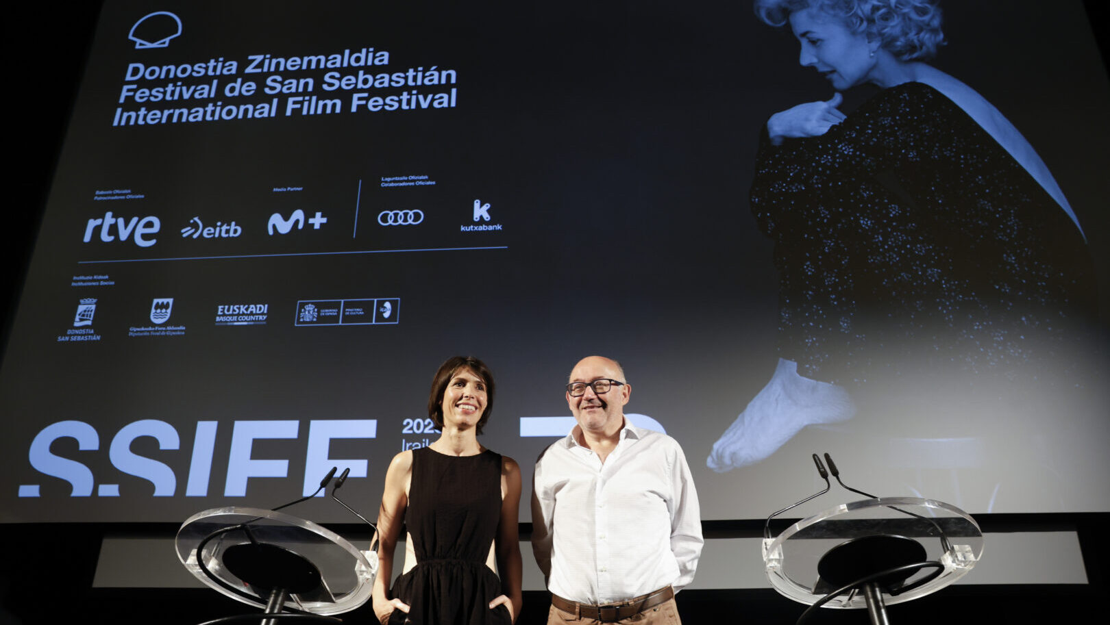 Presentación oficial de la 73 edición del Festival Internacional de Cine de San Sebastián.