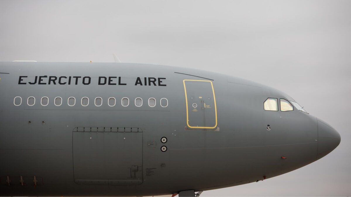 Un Airbus A330 del Ejército del Aire