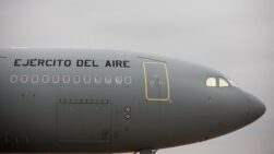 Un Airbus A330 del Ejército del Aire