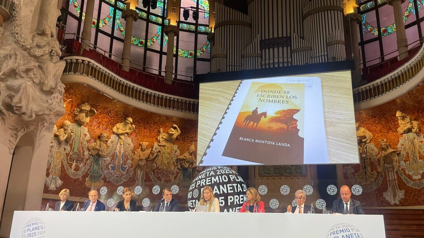 Presentación del Premio Planeta 2025 en el Palau de la Música de Barcelona