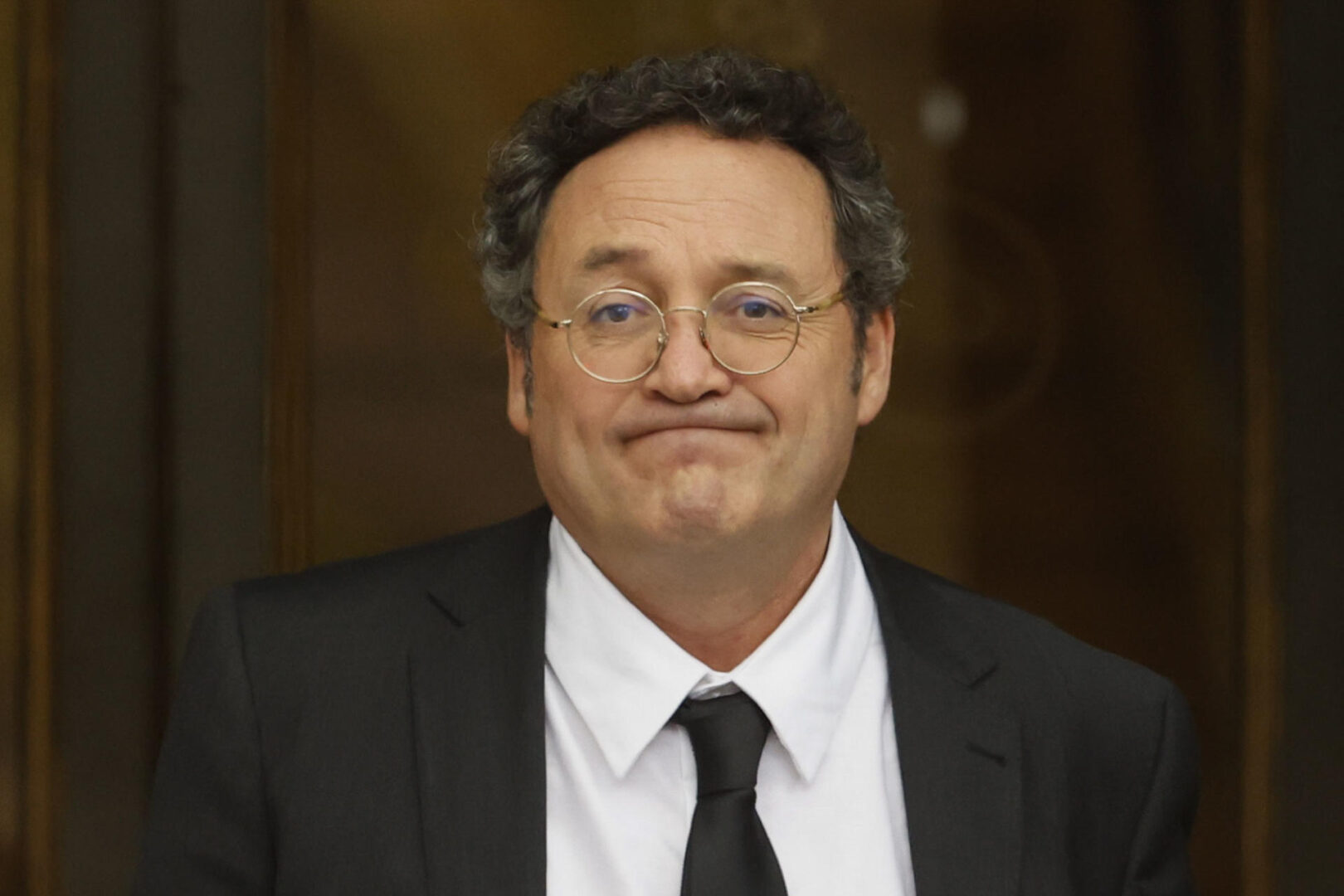 El fiscal general, Álvaro García Ortiz, a su salida este jueves del Tribunal Supremo.