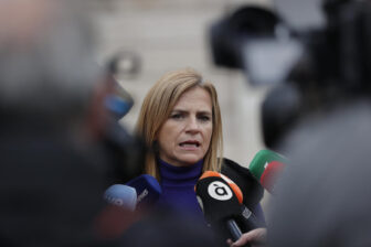 La secretaria de Igualdad del PSOE, Pilar Bernabé
