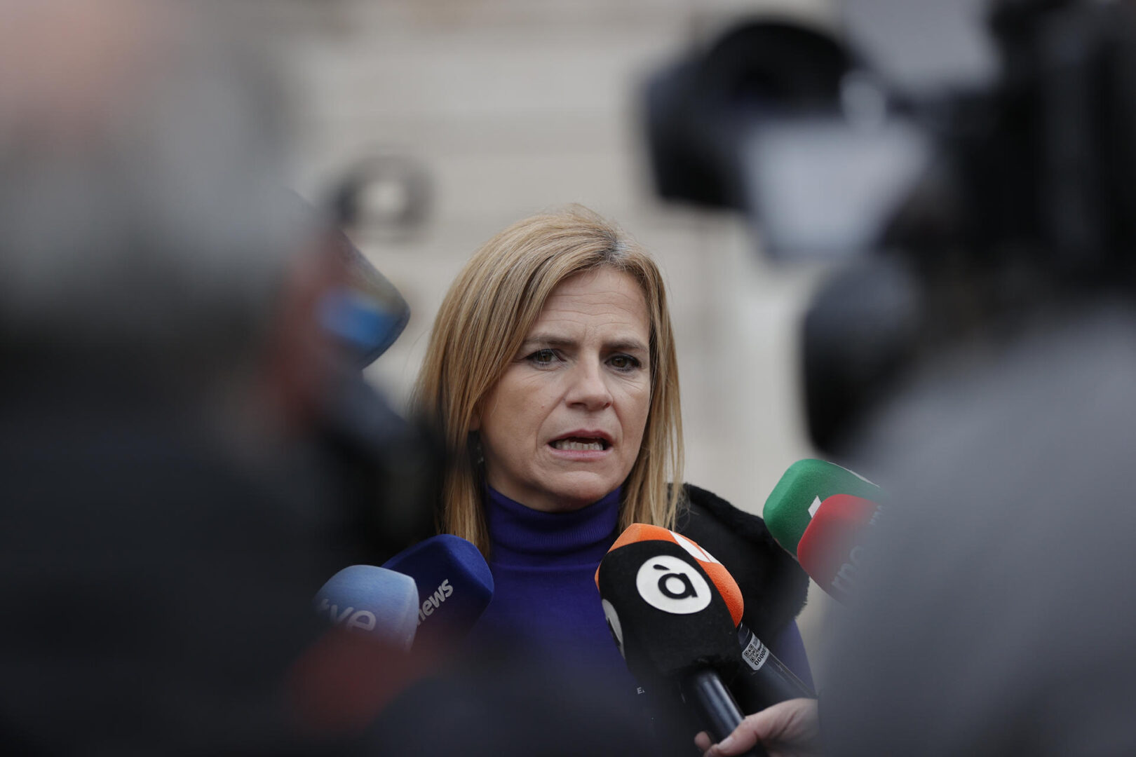 La secretaria de Igualdad del PSOE, Pilar Bernabé