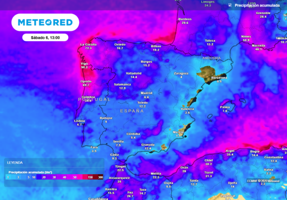 Previsión del sábado 6 de diciembre de 2025 - Sociedad