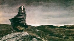 'Cumbres borrascosas', cuadro original de Robert McGinnis para la portada de una edición americana (1965)