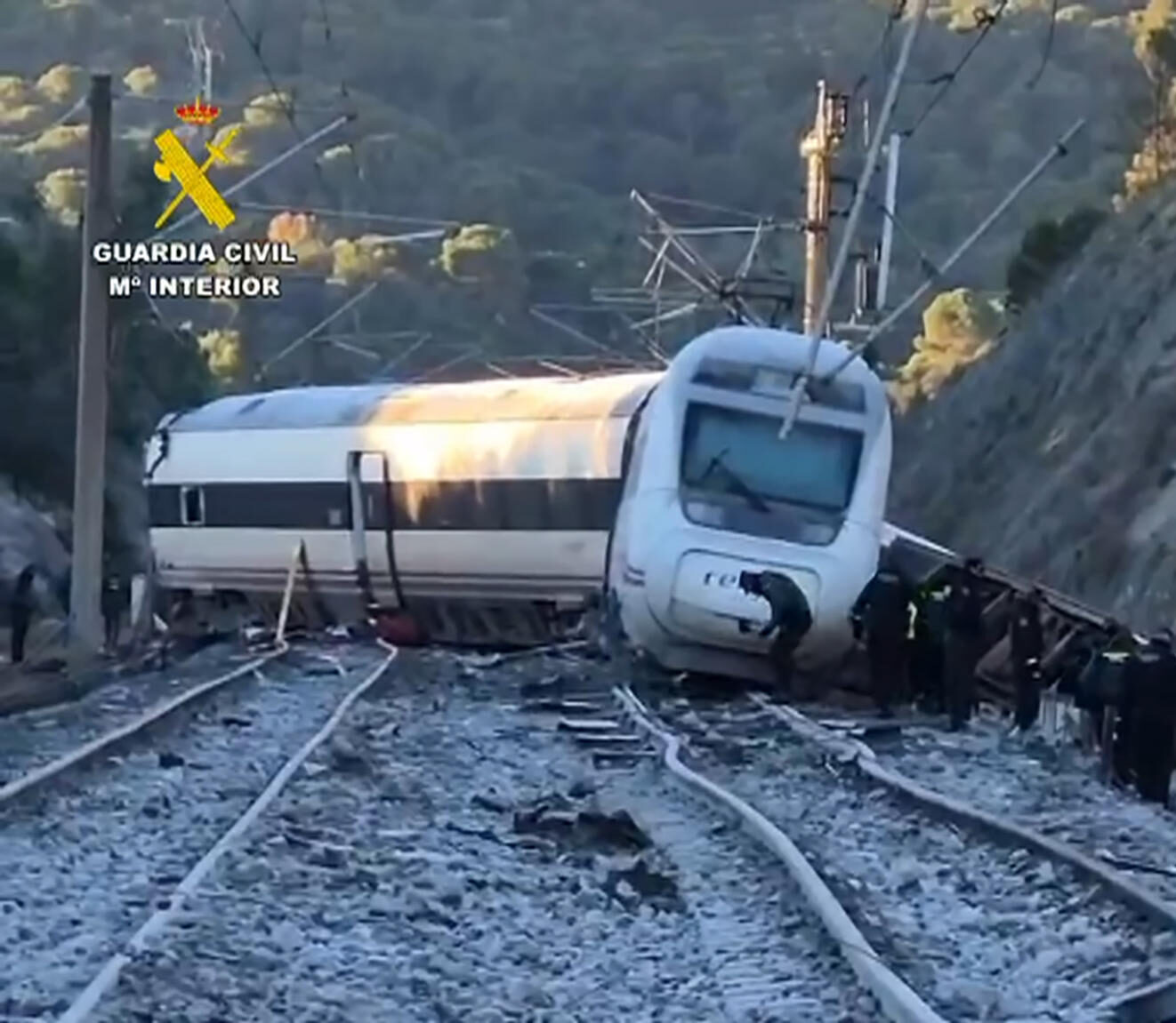 Accidente de tren en Córdoba