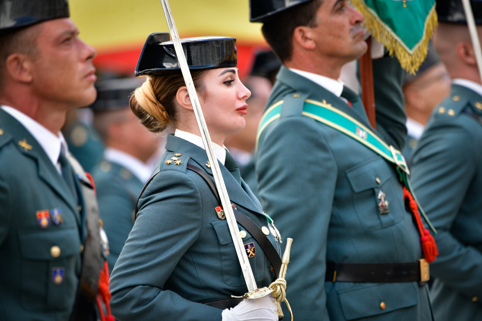Acto de la Guardia Civil en Ceuta