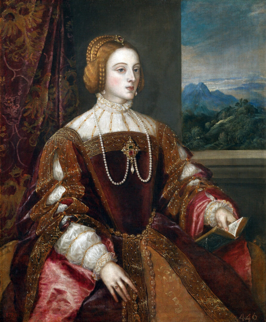 Retrato de Isabel de Portugal por Tiziano (1548), Museo del Prado, Madrid
