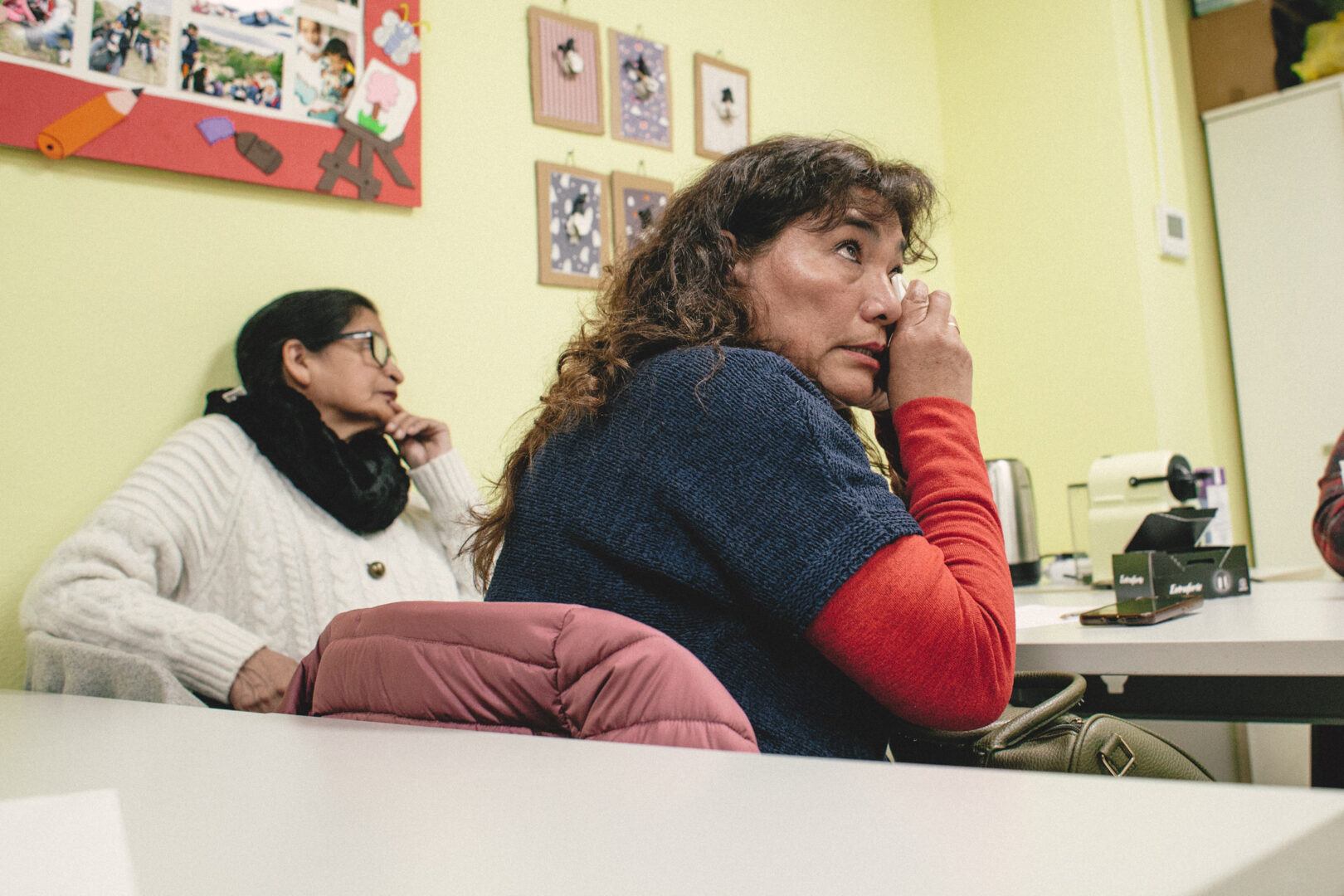 Amelia, peruana, llegó en febrero de 2025. Lleva menos de un año en España