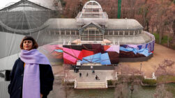 ‘Fardo’: la instalación de Andrea Canepa que cubre el Palacio de Cristal