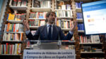 El ministro de Cultura, Ernest Urtasun interviene en la presentación del Barómetro de Hábitos de Lectura y Compra de Libros 2025. EFE/ Daniel Gonzalez