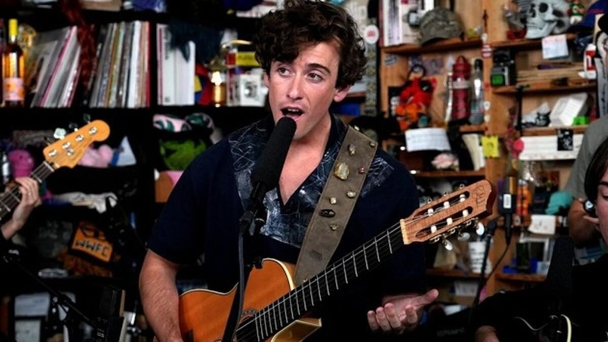 Guitarricadelafuente, en su concierto del tiny desk de la NPR
