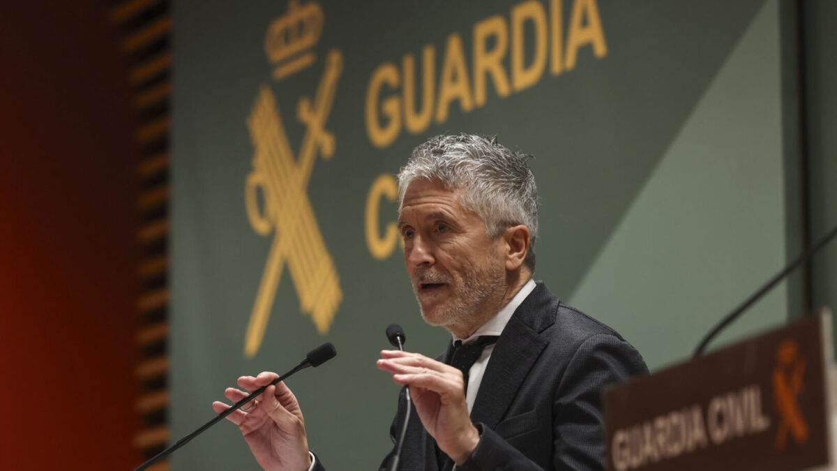 El ministro del Interior, Fernando Grande-Marlaska, en una imagen de archivo.