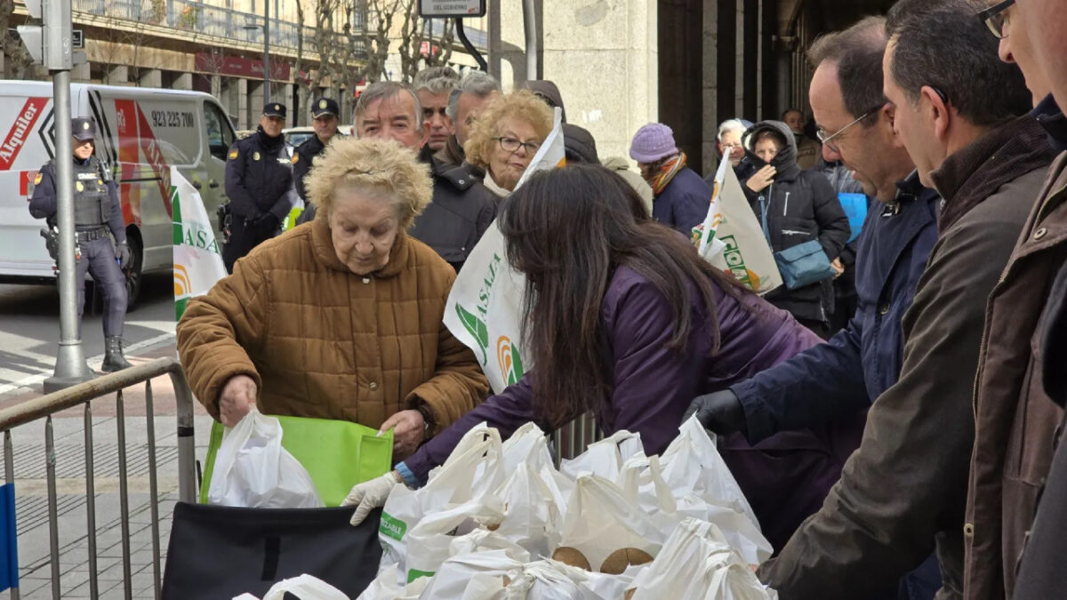 Protestas de los agricultores en Salamanca - Sociedad