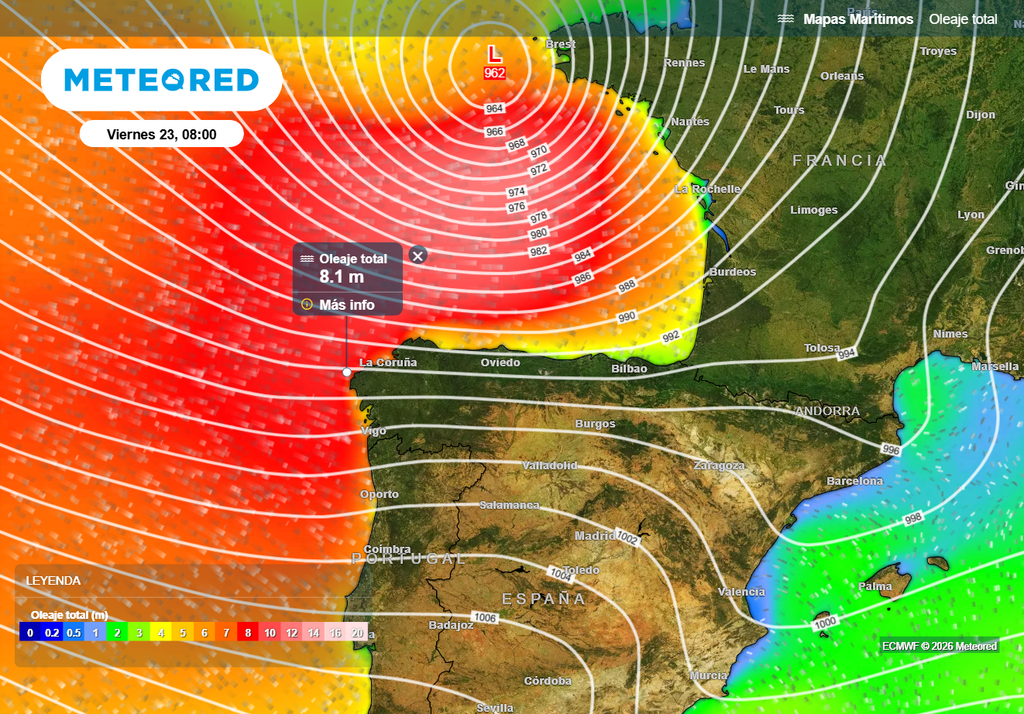 Temporal marítimo en la borrasca Ingrid - Sociedad Temporal marítimo en la borrasca Ingrid - Sociedad