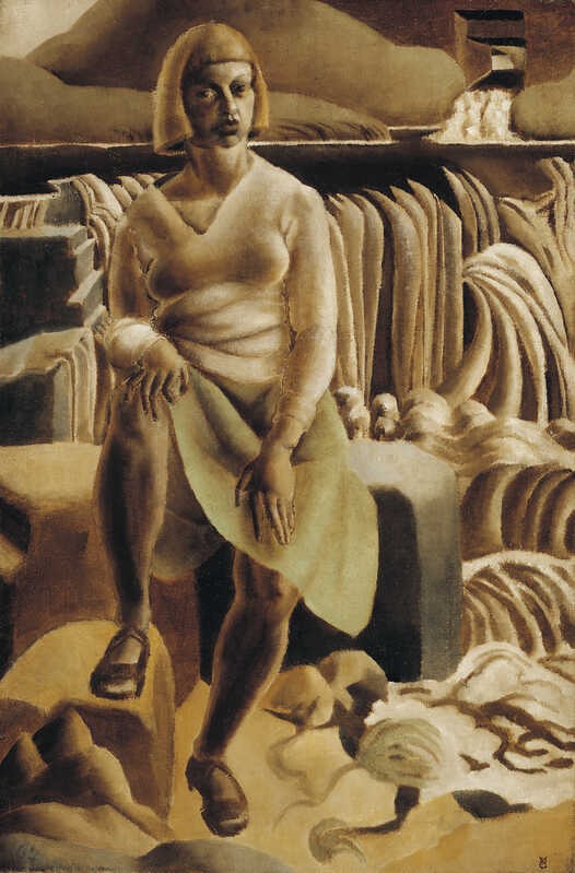 Autorretrato de Ithell Colquhoun, hacia 1929