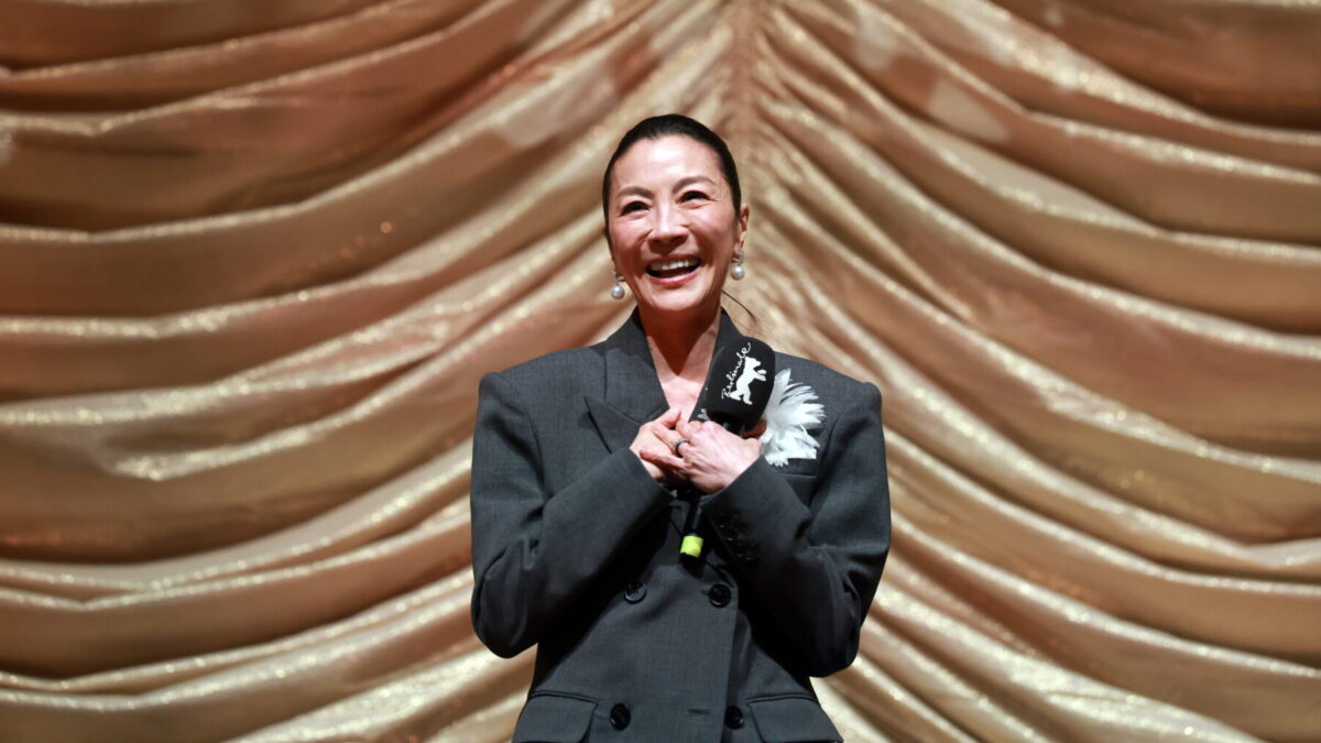 La actriz Michelle Yeoh durante el Berlin International Film Festival. EFE/EPA/CLEMENS BILAN