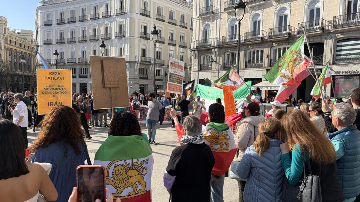 Concentración Irán españa