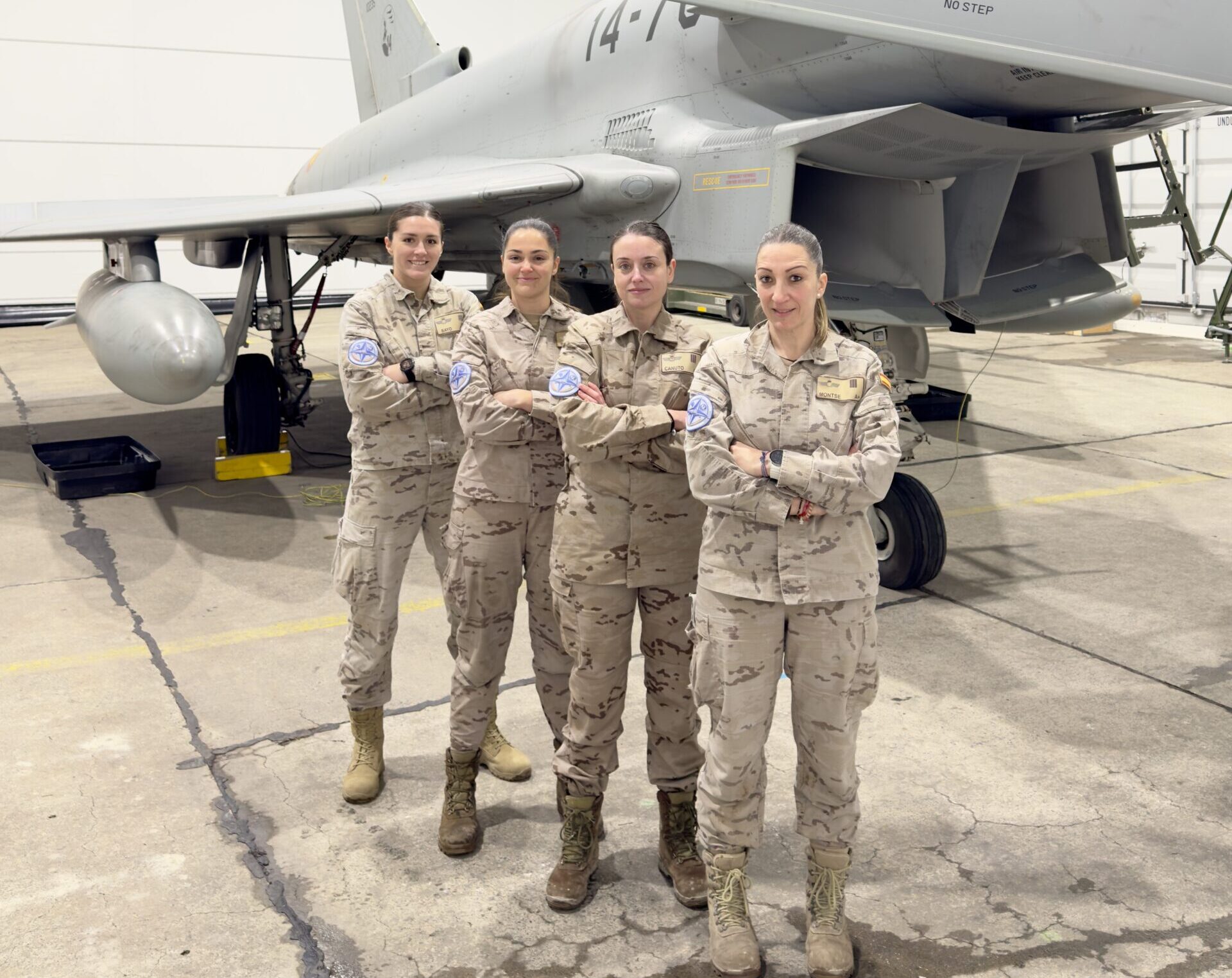 4 mujeres españolas del DAP, en una misión de la OTAN en Rumanía