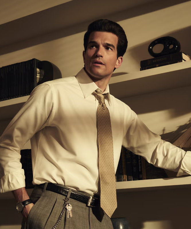 Paul Anthony Kelly interpreta a John Fitzgerald Kennedy Jr. en 'Love story'