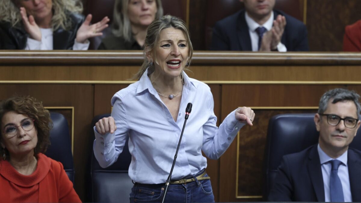 La vicepresidenta segunda y ministra de Trabajo, Yolanda Díaz.