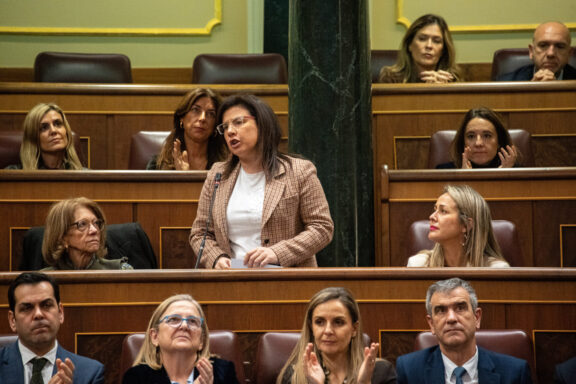 La diputada por el PP Ana Vázquez en el Congreso de los Diputados