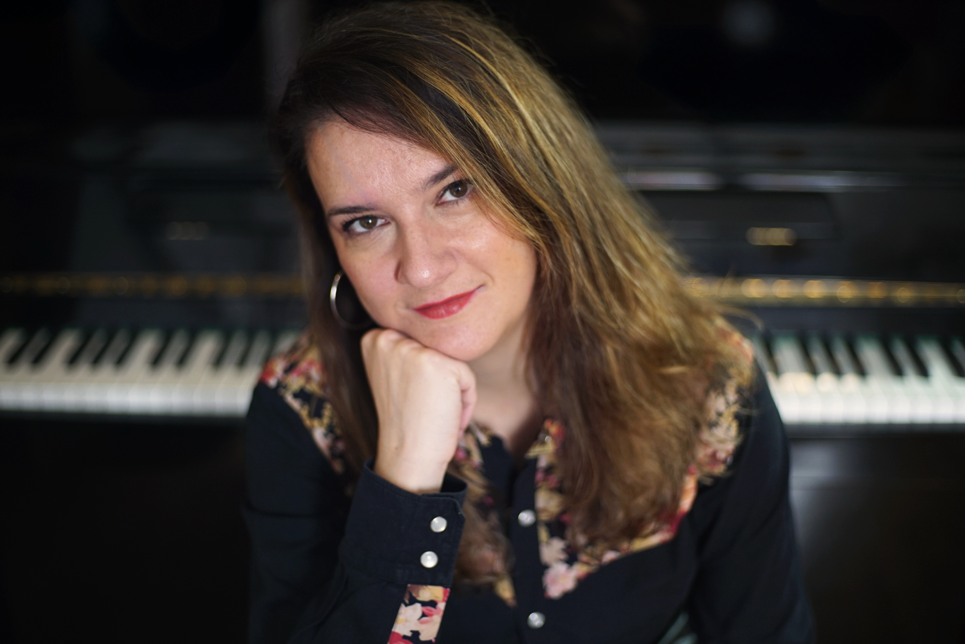 La pianista y compositora Carla F. Benedicto