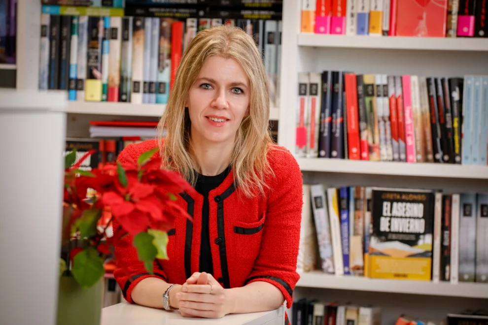 La escritora Greta Alonso acaba de publicar 'El asesino de invierno'