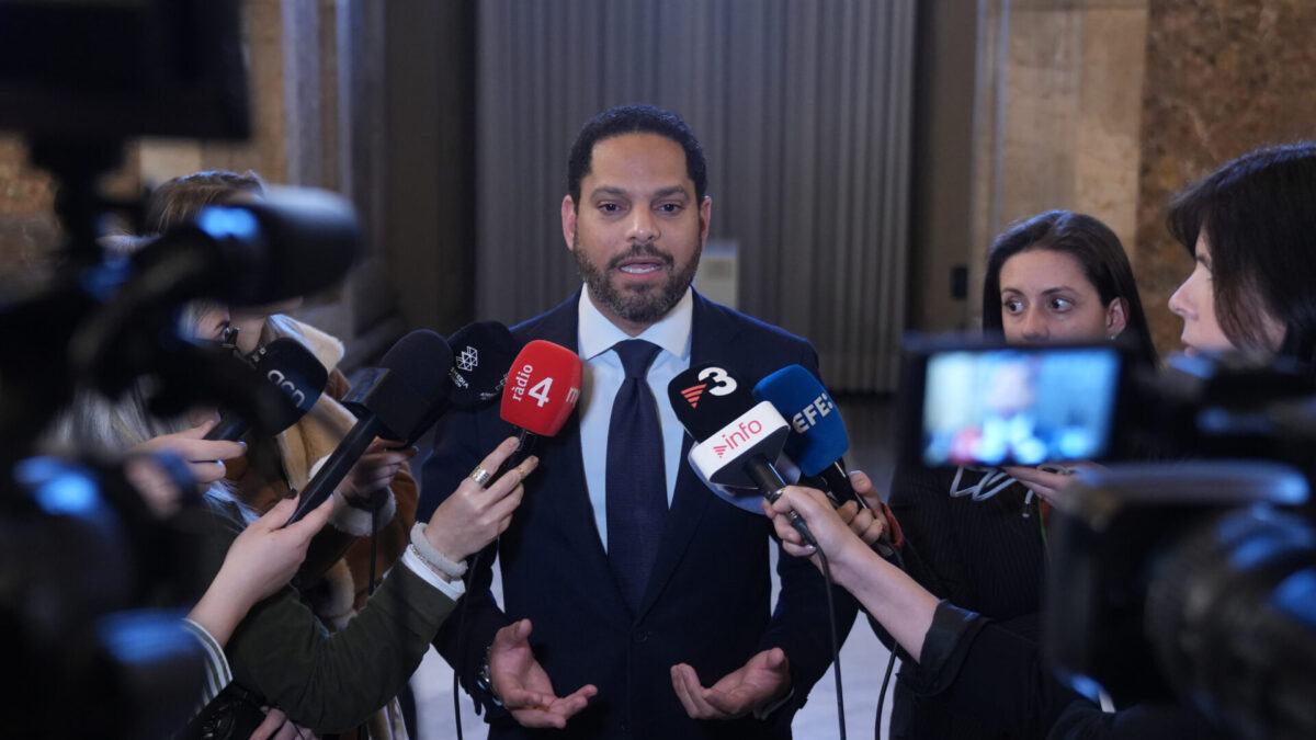 El diputado de Vox, Ignacio Garriga.