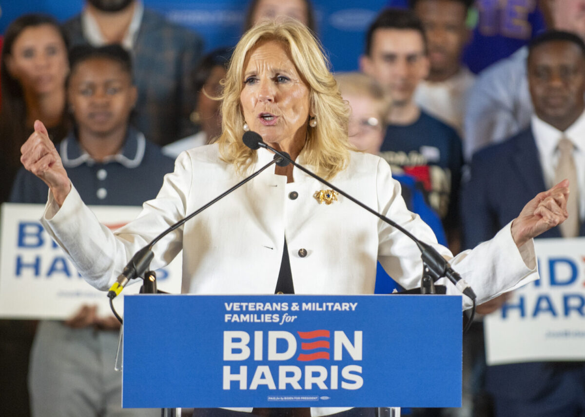 Jill Biden, esposa del expresidente de Estados Unidos