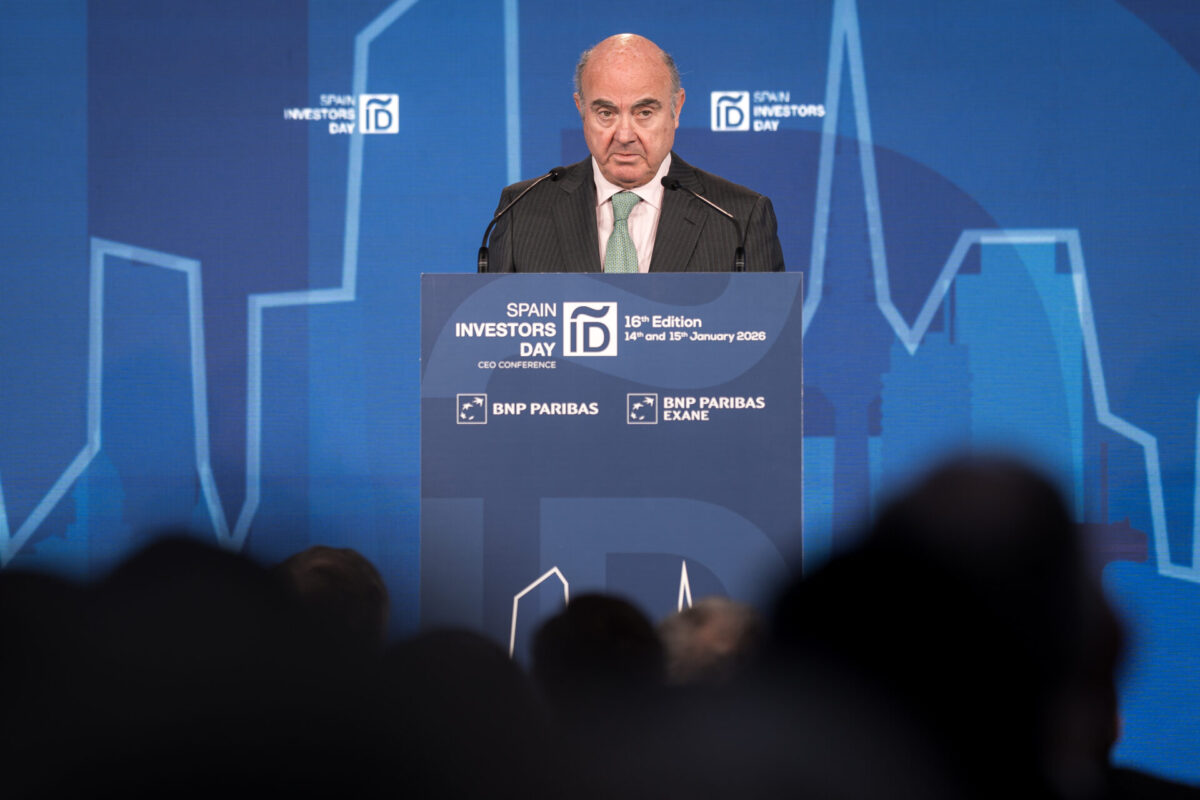 El vicepresidente del Banco Central Europeo, Luis de Guindos.